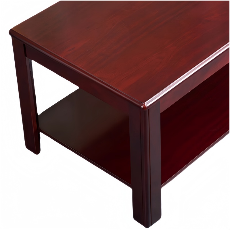 攸形实木茶几80*40*45cm个高清大图