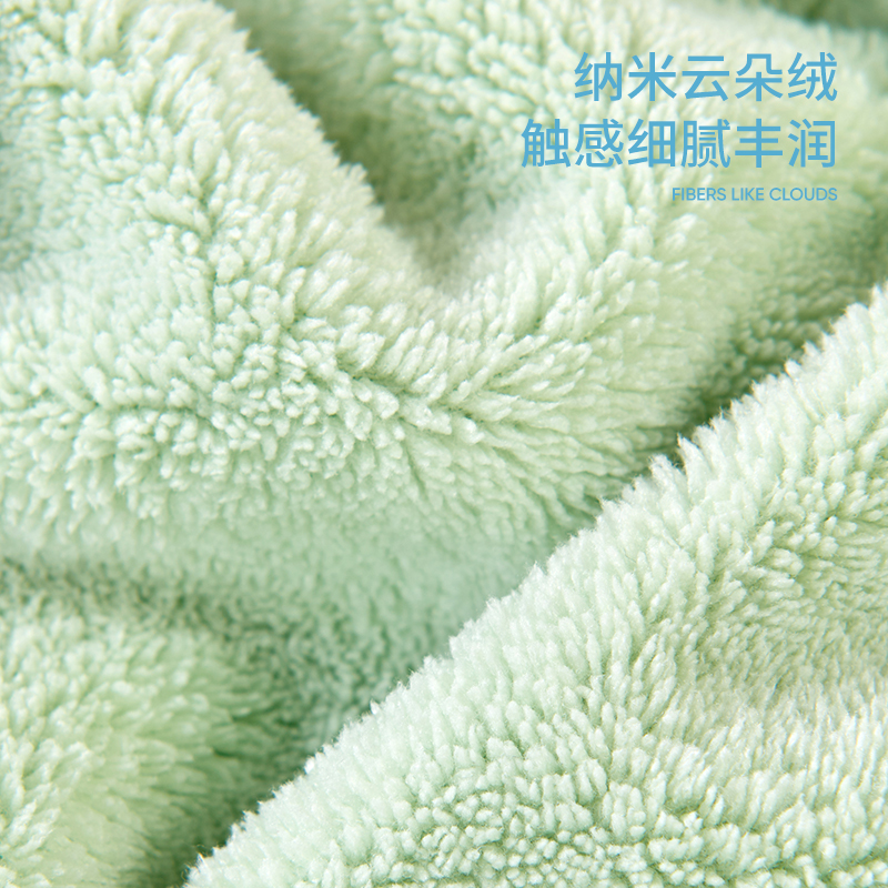 洁玉 清婉珊瑚绒34.5*34.5cm方巾1条 J0027W 粉色高清大图