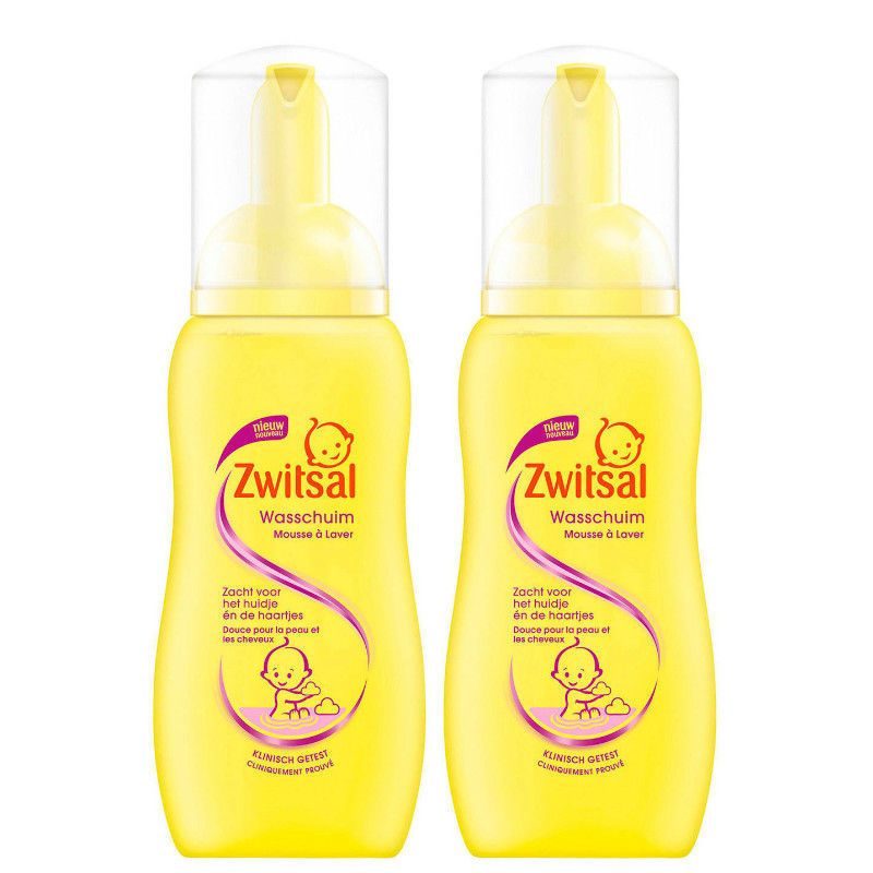 [保税区发货]Zwitsal荷兰露莎双效洗护摩丝(二合一)200ml 2023.7