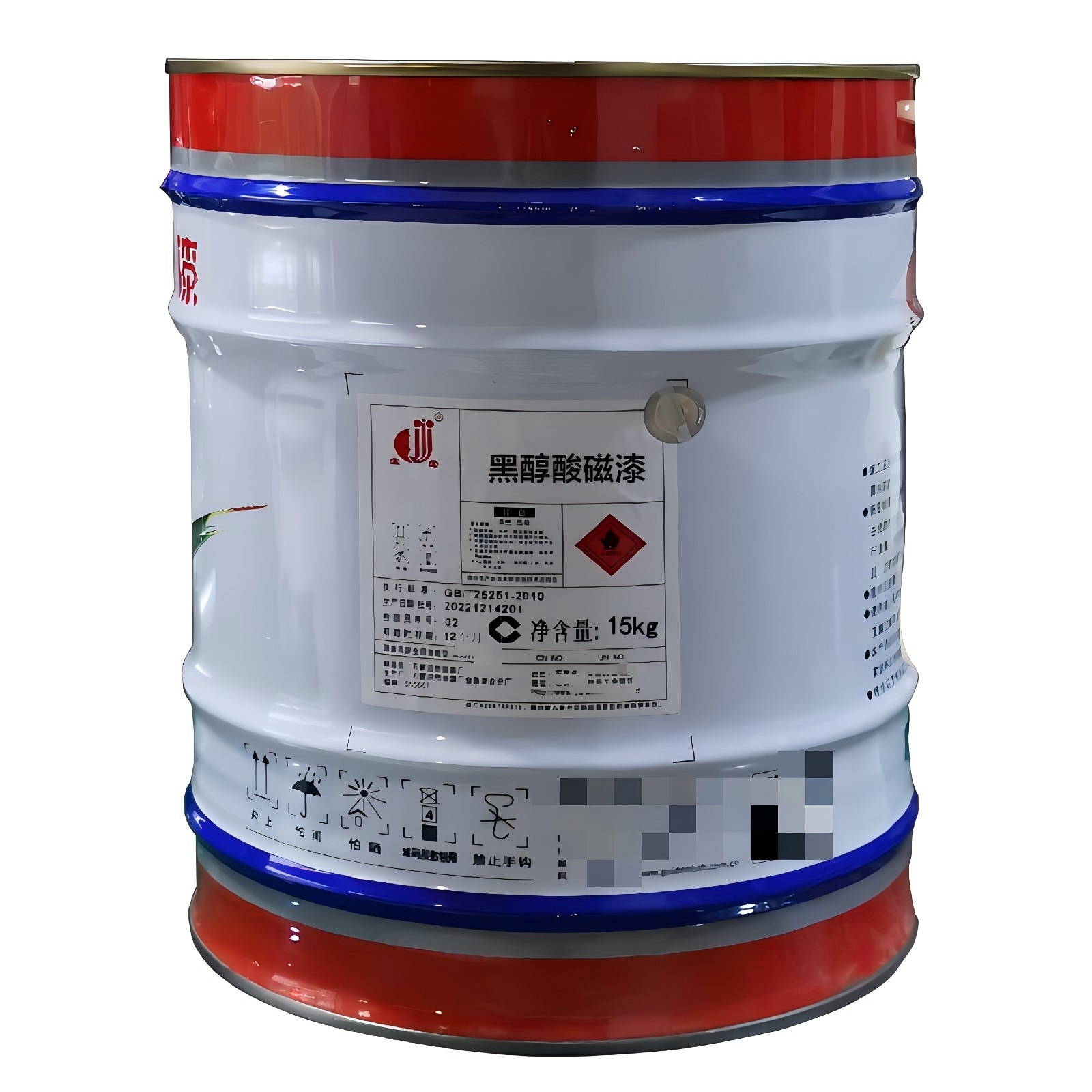 金鱼 黑醇酸磁漆高清大图