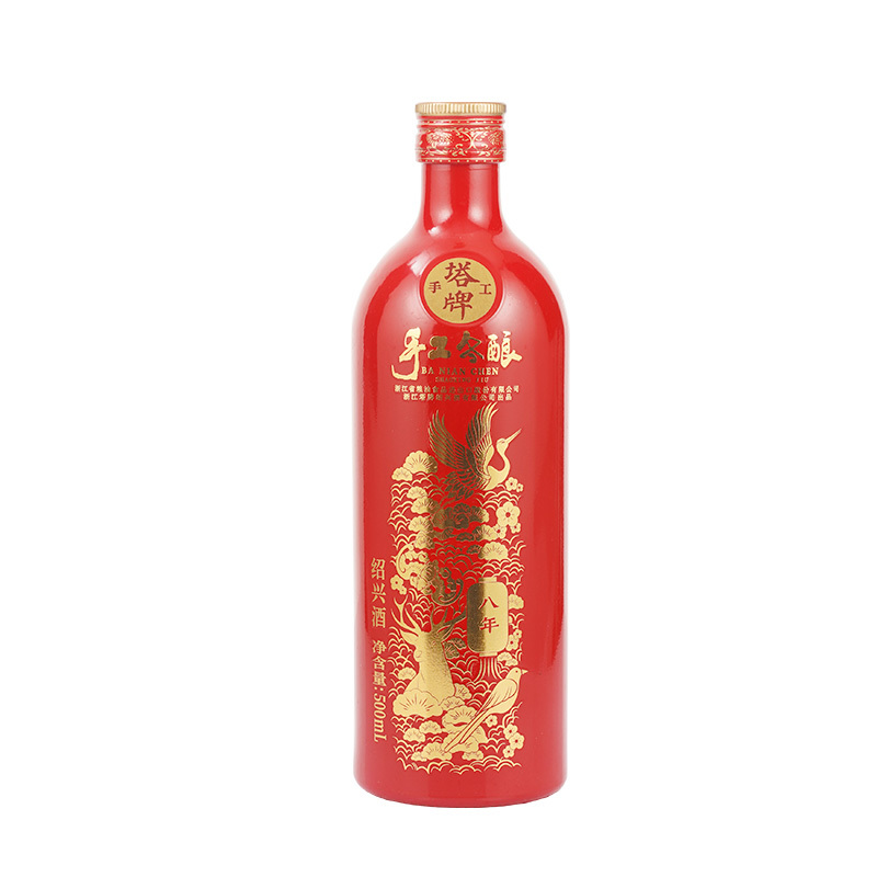 塔牌八年陈手工冬酿花雕酒500ml*6瓶装整箱加饭酒糯米酒绍兴黄酒
