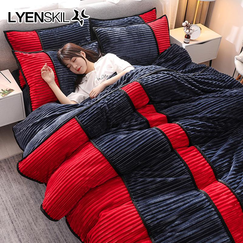 家柏饰(CORATED)加厚四件套保暖床单被罩法床用品高清大图