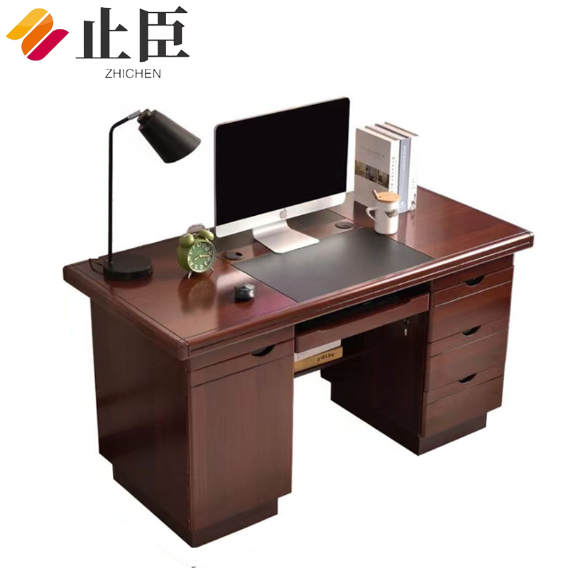 止臣 办公桌 电脑桌职员桌写字台学习桌子 L1