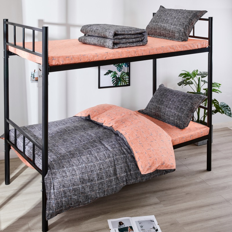 美帮汇大学宿舍单人床三件套全棉床单学生六件套铺盖套女生寝室被子