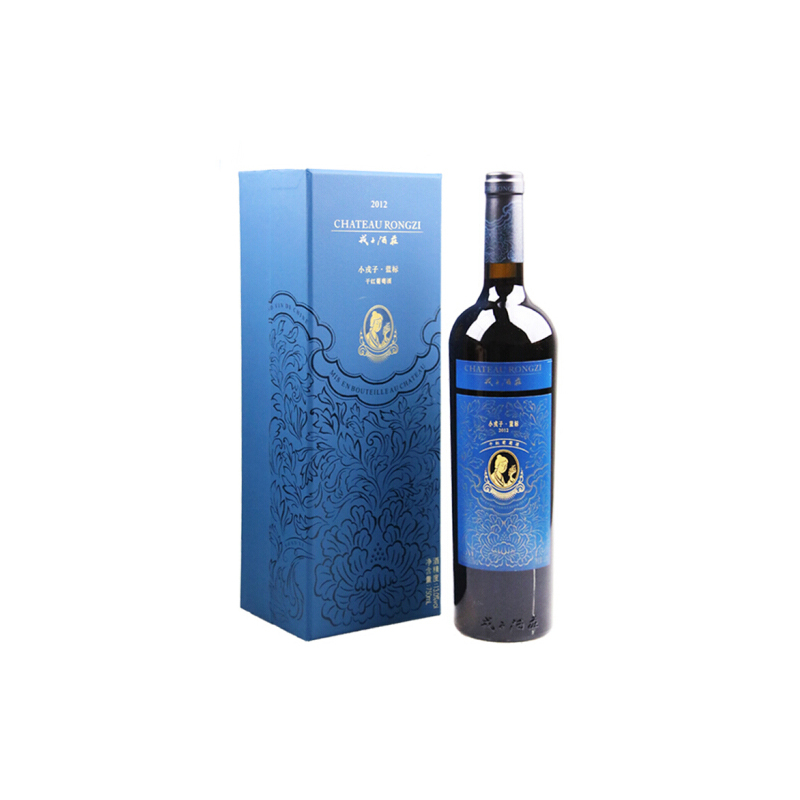 戎子酒庄 小戎子系列蓝标干红葡萄酒 1支装 750ML 礼盒装