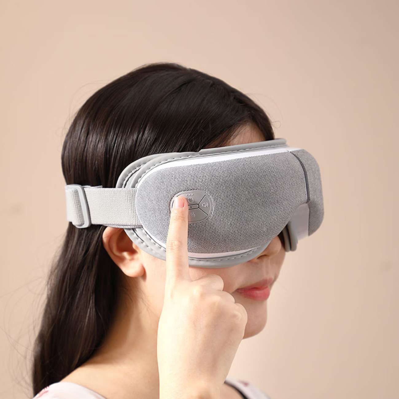 BLAUPUNKT蓝宝眼部按摩器眼睛疲劳舒缓神器眼袋热敷按摩眼罩智能眼部按摩仪 眼部按摩器 BP-YJ576Y高清大图