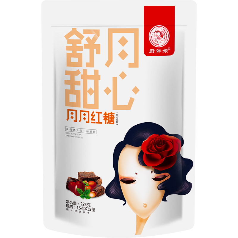 厨伴娘红糖姜茶小袋装颗粒速溶大枣阿胶祛湿去大姨妈宫寒调理气血