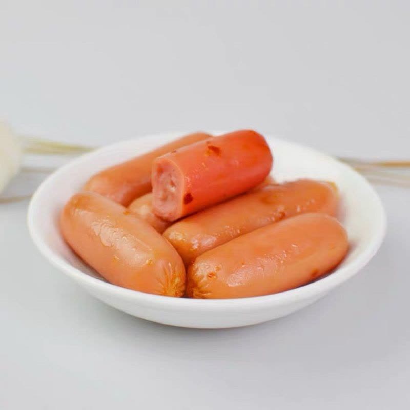 盐津铺子香辣味迷你肠20g图片