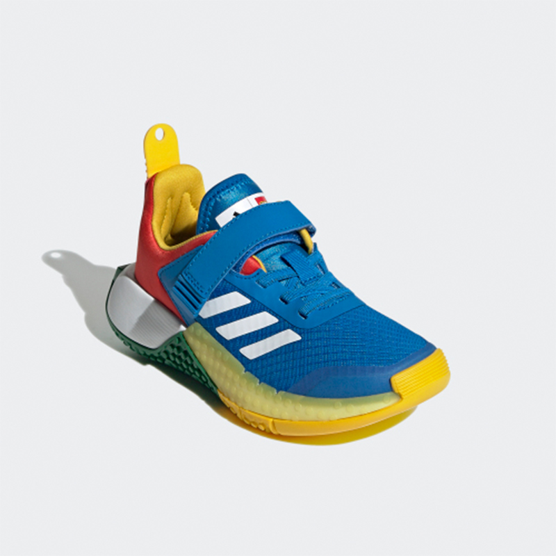 Adidas阿迪达斯 童鞋 2021春季新款 乐高联名系列小童跑步运动鞋