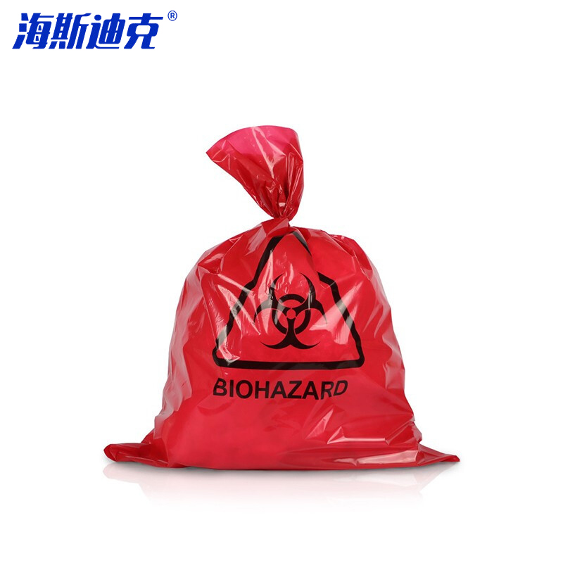 海斯迪克 耐高温高压生物危害袋 HKhf-18 红色61*81cm 1个高清大图