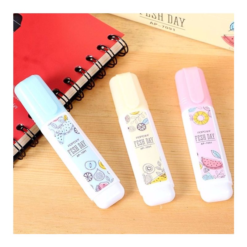 液笔修改改错改正液涂改液学生用多功能文具用品环保12只装18ml7118