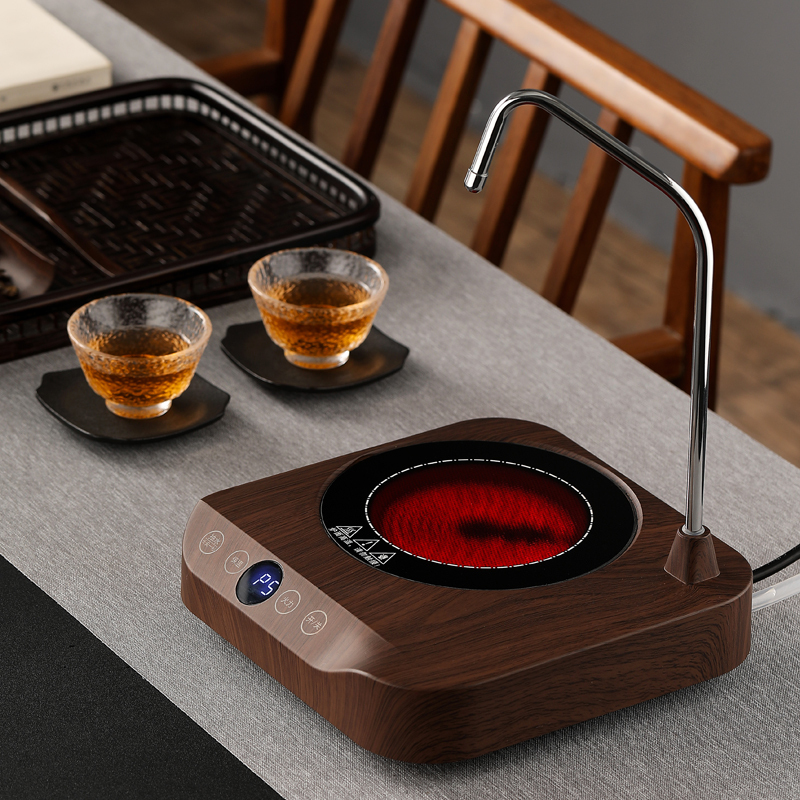 单壶大容量耐热玻璃蒸茶壶煮茶器电陶炉茶炉套装家用蒸汽煮茶器养生壶