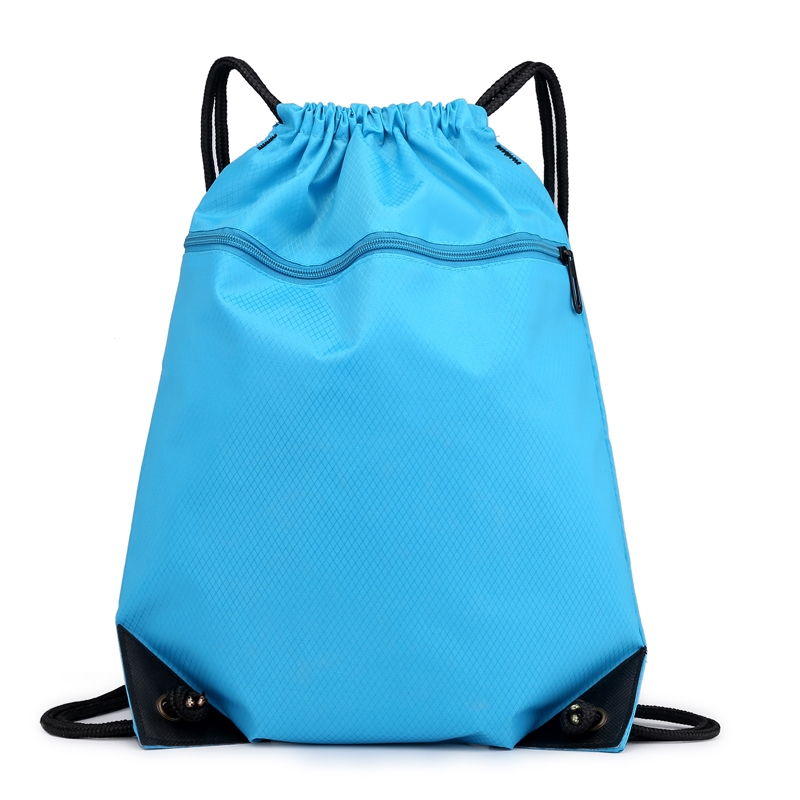 魅扣束口袋双肩包抽绳运动背包简易男女户外旅行轻便折叠收纳包袋