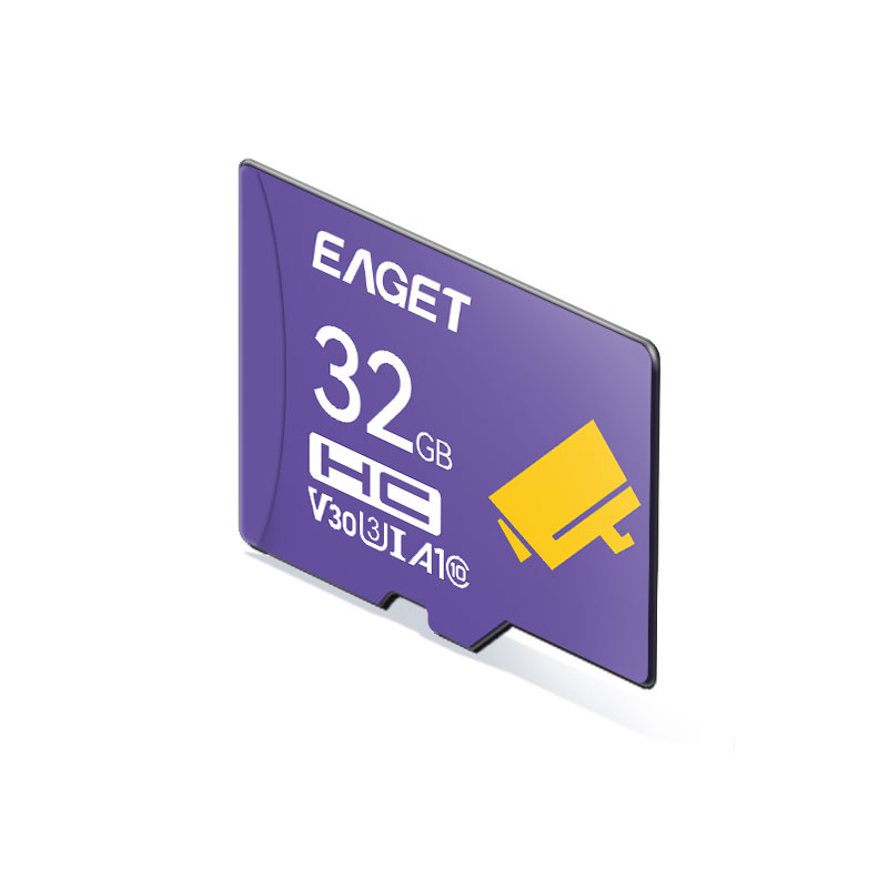 忆捷 Eaget HT16-32G U3高速TF卡 大容量适用于记录仪监控读取速度高达100兆秒高清大图