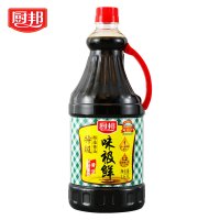 厨邦味极鲜酱油 特级生抽黄豆酿造1.63L