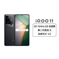 iQOO 11 5G新品 8+256G 赛道版 120W超快闪充 第二代骁龙8 2K 144Hz E6全感屏 LPDDR5X 自研芯片V2 双X轴马达 KPL官方比赛用机
