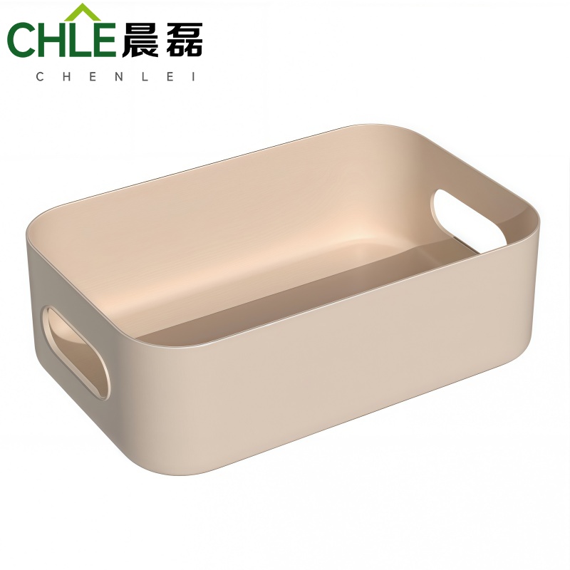 晨磊 收纳筐 奶茶黄 个高清大图