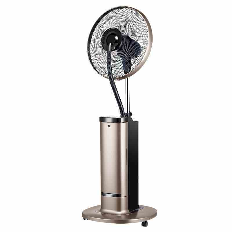 电风扇n7加湿喷雾工业电扇家用水冷立式妖怪加水遥控落地风扇 l12黑色