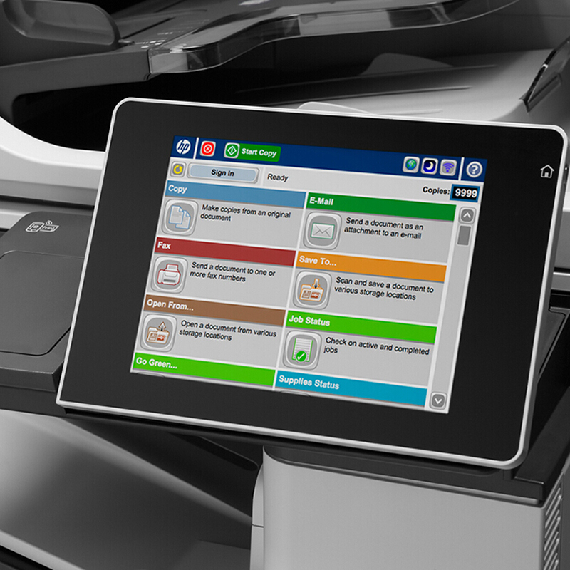 惠普（HP）LaserJet Enterprise 700 Color MFP M775dn A3 彩色激光一体机 双面打印 复印扫描高清大图
