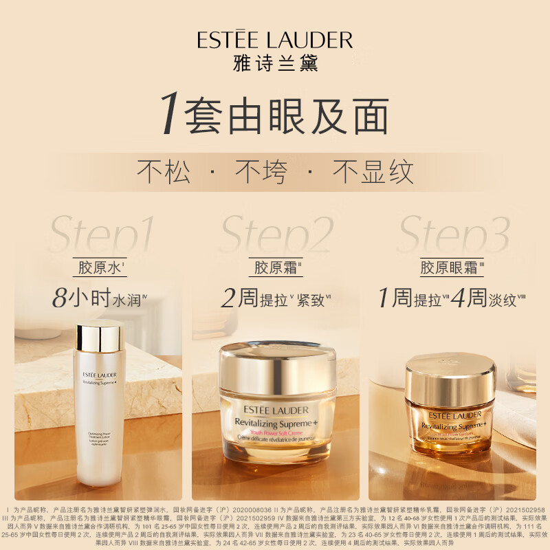 雅诗兰黛 新多效智妍眼霜 5mL*2中小样 胶原眼霜淡化细纹黑眼圈