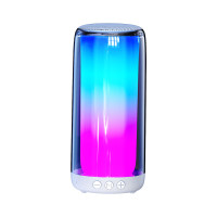 AIGO/爱国者 T158 户外炫彩便携音响 运动骑行音箱 手机电脑车载低音炮 黑色