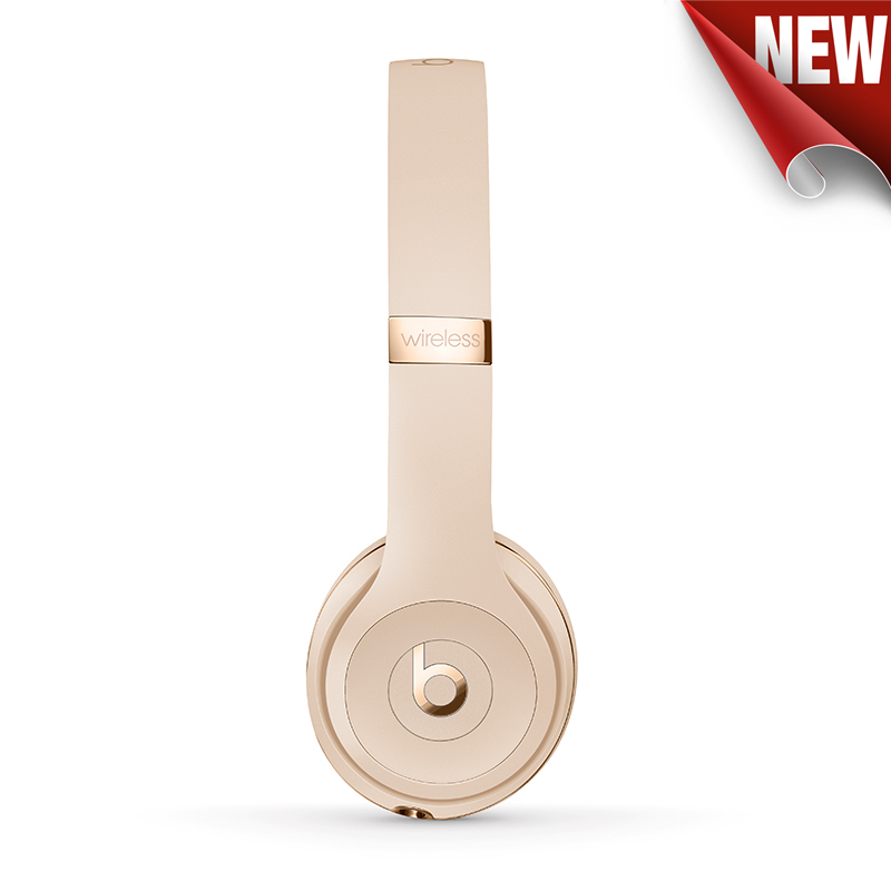 BEATS Solo3 Wireless 头戴式耳机 无线耳机 - 丝缎金 MUH42PA/A