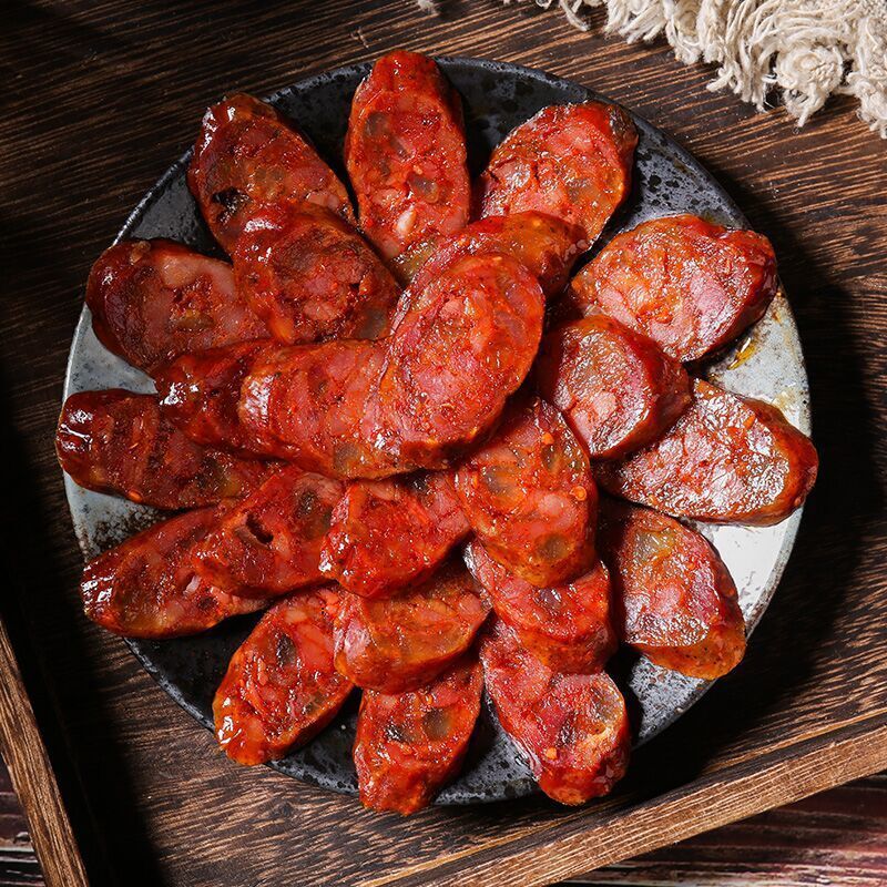 四川正宗麻辣川味香肠1500克柴火手工烟熏肠腊肠风干香肠腊肉土特产