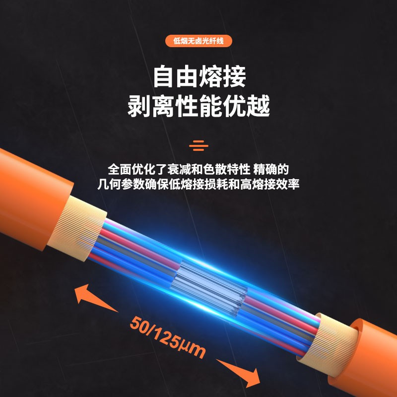 礼嘉/LIJIA LJ-GJFJV-C48 光缆 100 非屏蔽 低烟无卤 电线/电缆