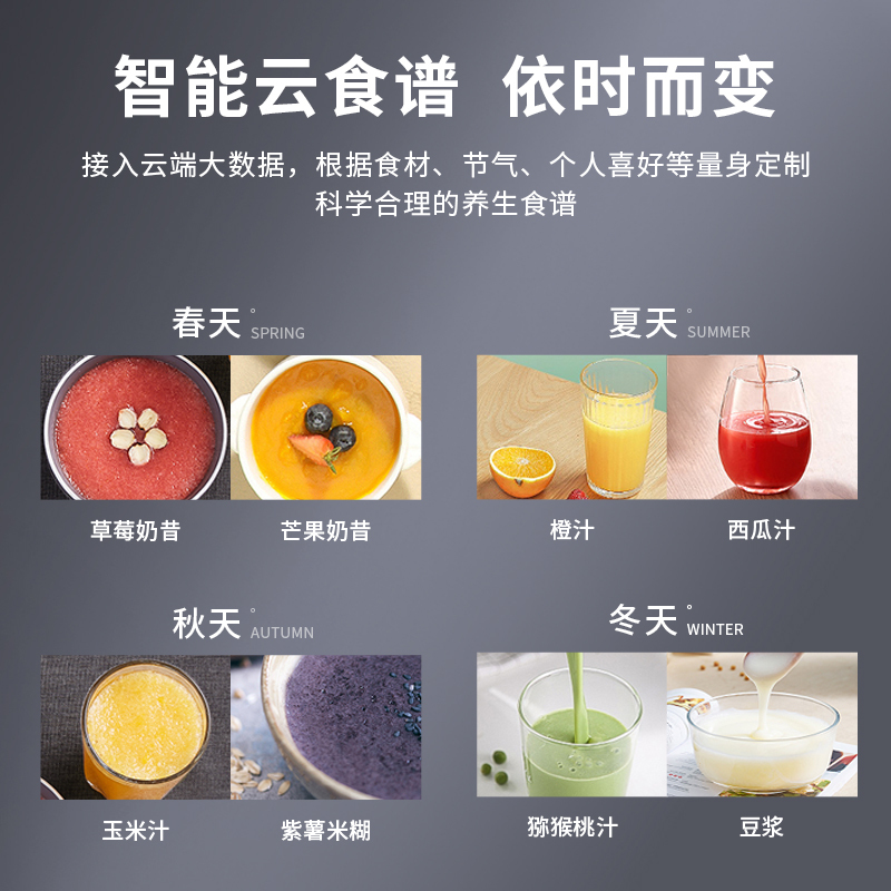 美的智能破壁机免手洗家用全自动清洗加热多功能免过滤豆浆料理机