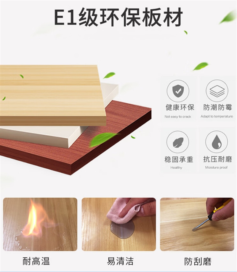 舜灏 SH-802-RMYG0.8M 二门衣柜 三胺板(单位:个)高清大图