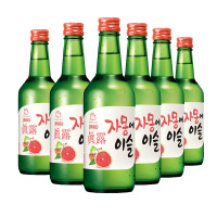 韩国进口 真露13°西柚烧酒 360ml/瓶