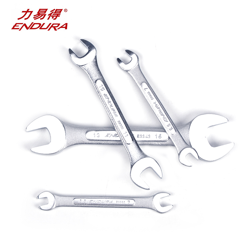 力易得(ENDURA)E2360碳钢 双头呆扳手 19*22MM 1把(2把起订 货期3-5天)高清大图