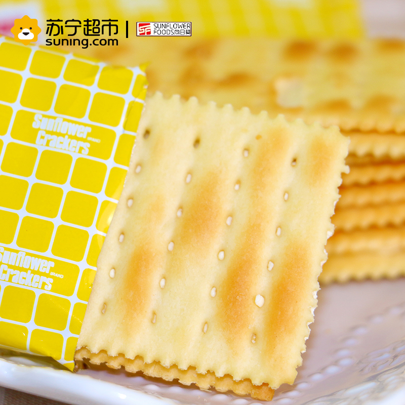 向日葵 香橙味苏打夹心饼干800g