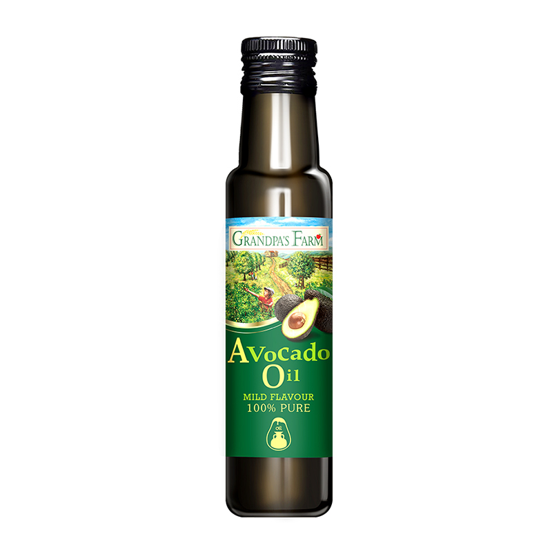 爷爷的农场宝宝初榨食用油 牛油果油 100ml/瓶 孕妇宝宝营养食用油