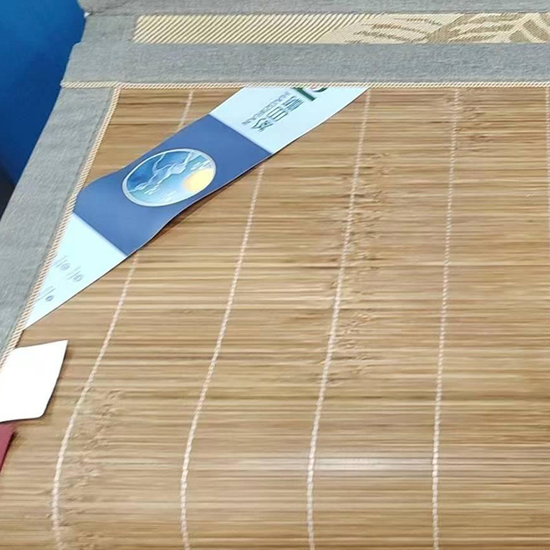 君廷威单人竹凉席子90200cm单个装视频