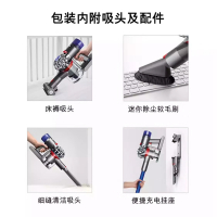 戴森(Dyson) 吸尘器 V8 Fluffy 40分钟续航 家用除螨 整机过滤 软绒滚筒吸头 无线