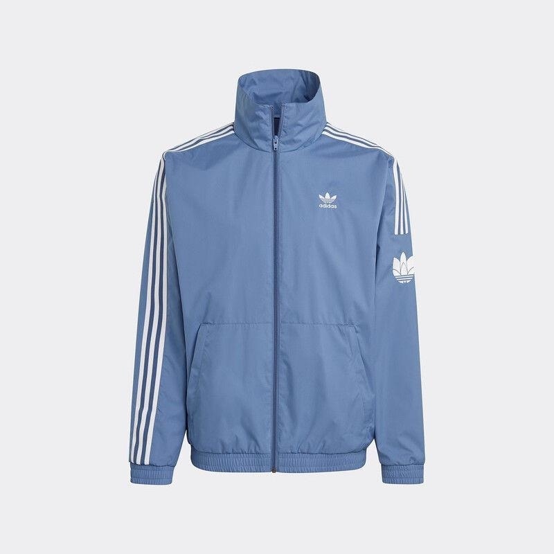 阿迪达斯 外套男三叶草运动服休闲连帽梭织夹克 JM2715 D高清大图