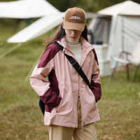 伊夫狼爪(YIFULANGZHUA)三合一秋冬季新款户外时尚休闲运动情侣冲锋衣男女春秋拼色可脱卸帽防水防风透气登山服