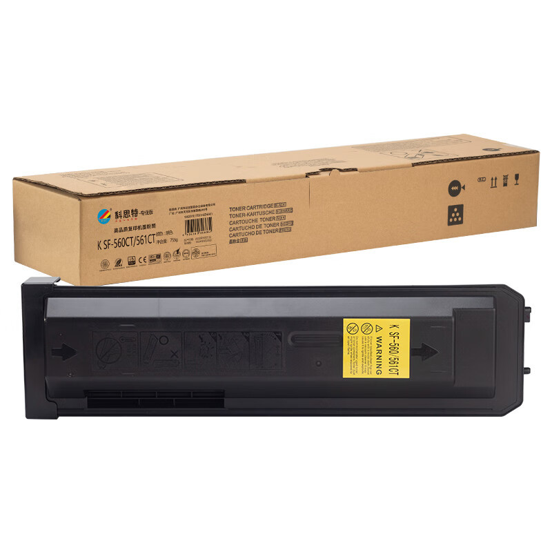 科思特 K SF-560CT(带芯片) 粉盒 适用夏普SF-S361N/S461N/S351R/S501D 黑色专业版