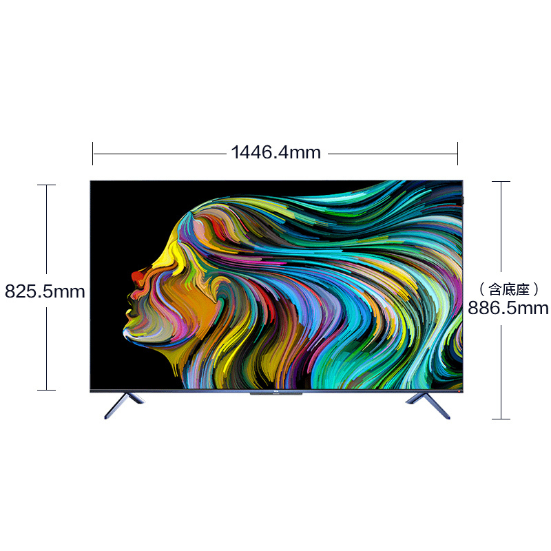 TCL电视 65C78 65英寸 臻选 QLED TV 懂你的大屏音画专家