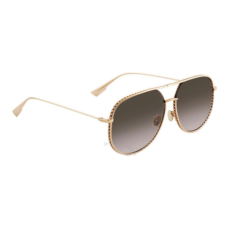 时尚女款镜框眼镜太阳镜蓝色aviator女士飞行员太阳镜diormonsieur2