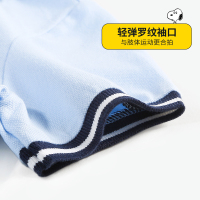 史努比童装儿童T恤夏季新款男童polo衫小男孩休闲短袖上衣