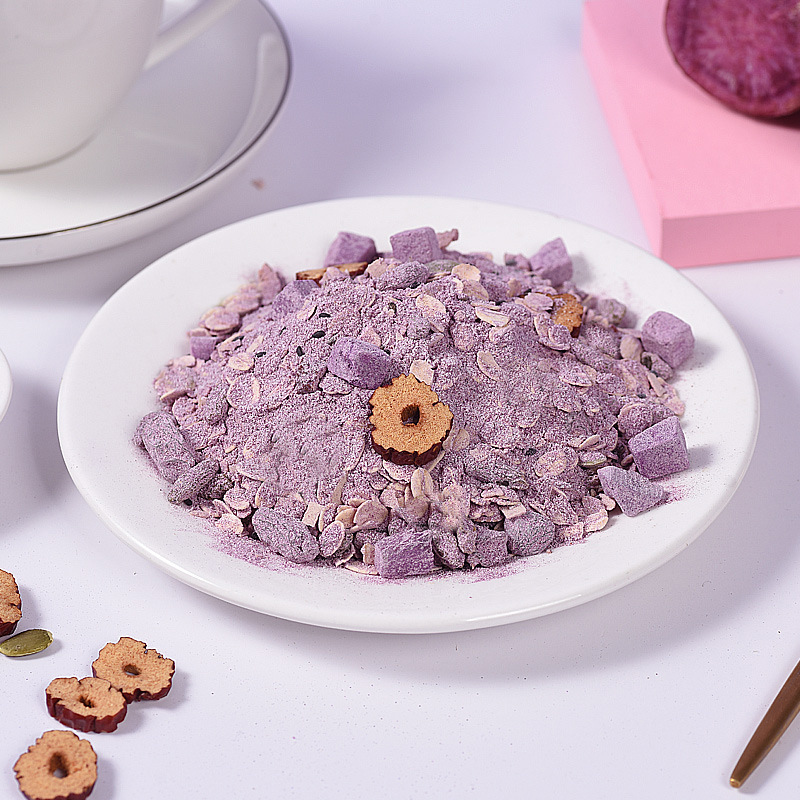 美粥食客 紫薯魔芋代餐粥500g/罐 五谷粉代餐粉即食代餐MS高清大图