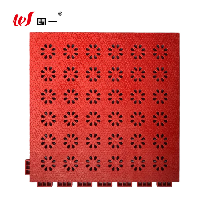 悬浮热塑地板 34钻石纹训练型-16MM 平方米高清大图