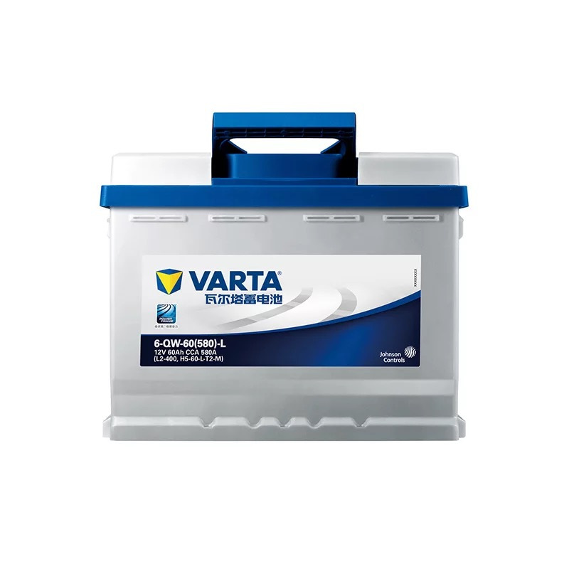 瓦尔塔(VARTA)汽车电瓶蓄电池蓝标L2-400 12V大众速腾宝来帕萨特朗逸科鲁兹明锐晶锐标致307以旧换新上门安装