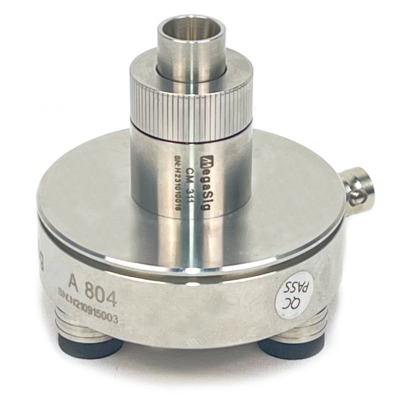 MegaSig 人工耳带底座（MPA 711）CM 311+A 804预极化压力场测量传声器套件高清大图