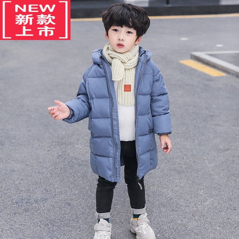 可莉允冬季儿童羽绒棉服中长款男女童棉衣小孩棉袄宝宝加厚加绒童装外套图片