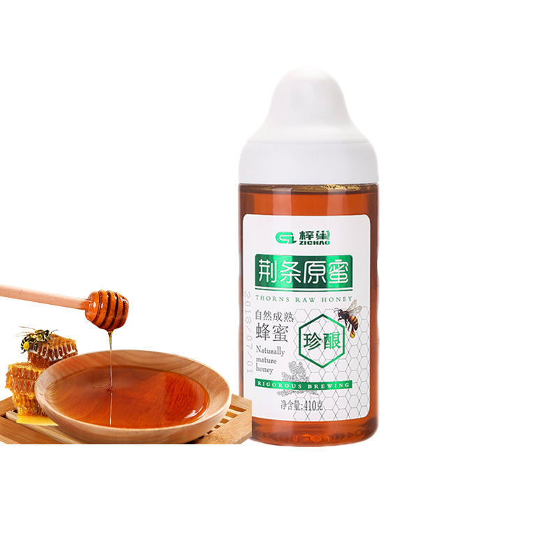 苏宁自营梓巢(Zi Chao)滋补蜂蜜 荆条原蜜 自然成熟蜂蜜 无添加野生自产蜂蜜瓶装410g