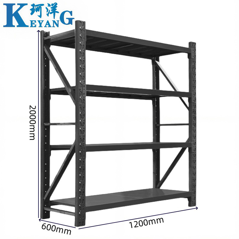 珂洋 重型货架 120*60*200cm四层(500kg) 组高清大图