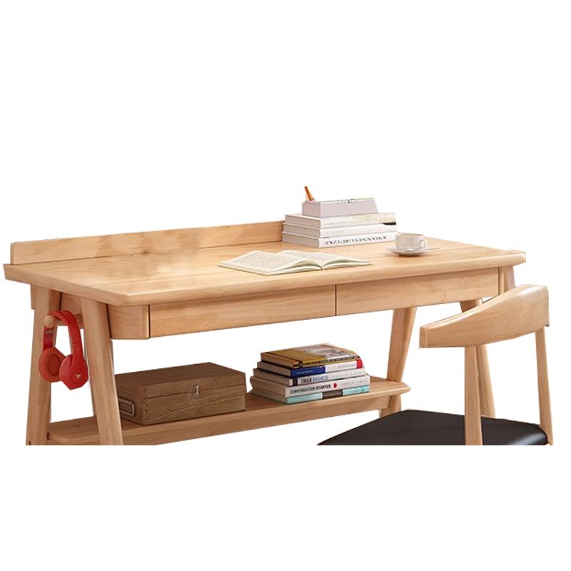 铭羽洋写字桌120cm+1椅套高清大图